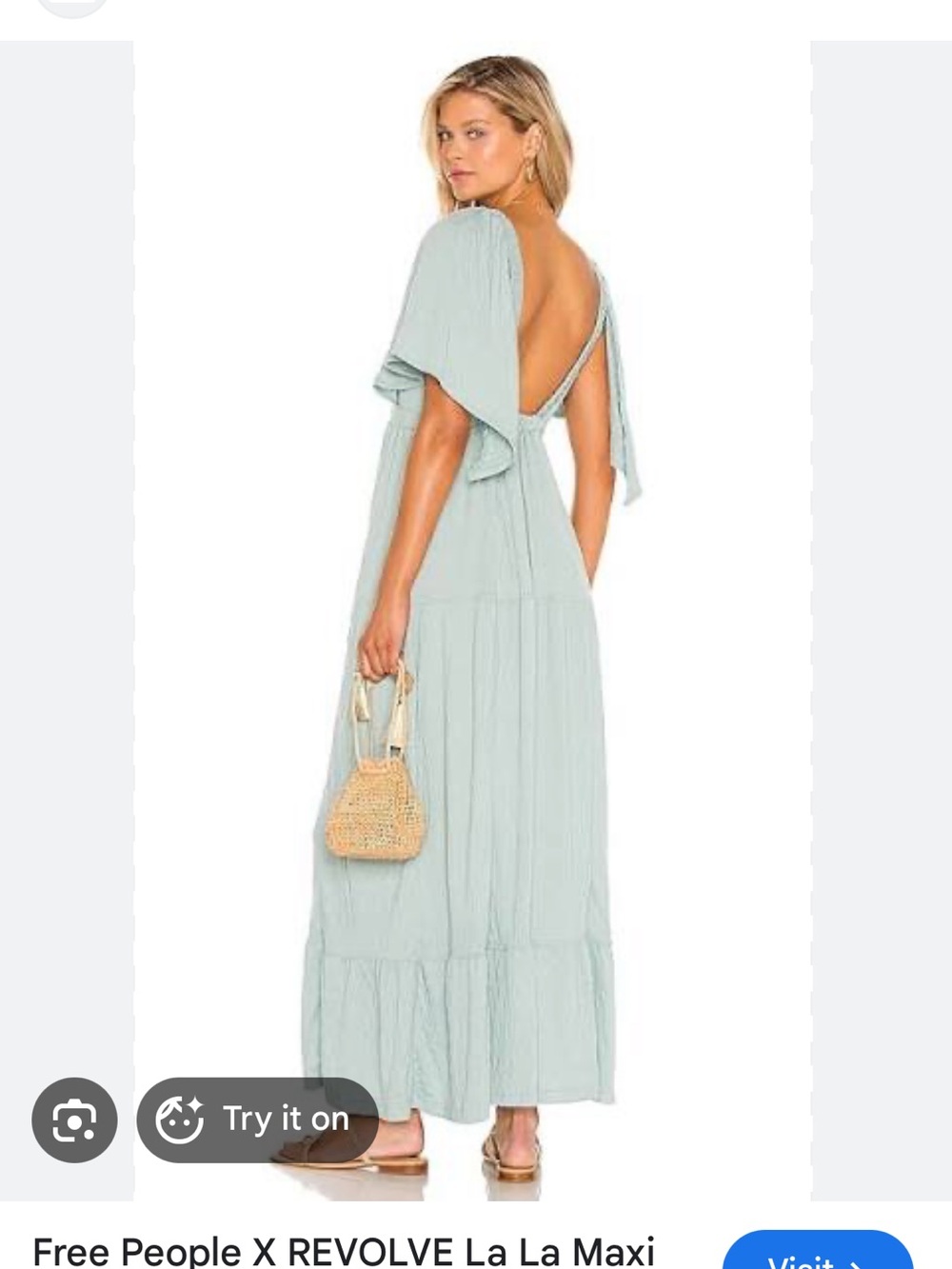 Free people beach lala maxi